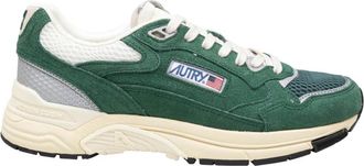 Autry Hyperway Sneakers - Heren - Sneakers - Groen - 40 EU - Katoen - Schoenen