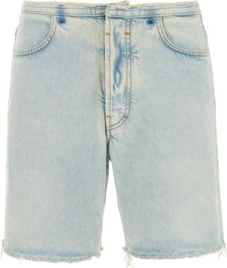 Givenchy Light Blue Denim Bermuda Shorts