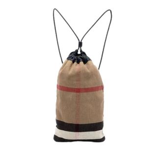 Burberry Pre-owned Bucket Bags, female, Multicolor, Size: ONE SIZE Pre-owned Canvas Backpack