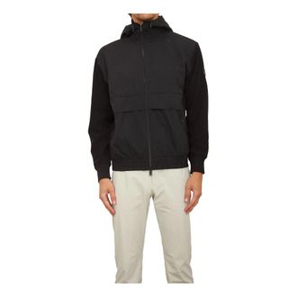 HUGO BOSS Hugo, Zip-throughs, male, Black, Size: 2XL Sweatshirt Nero