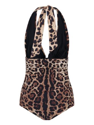 Dolce & Gabbana Womens Sea Clothing Brown Polyamide