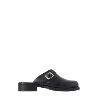 Our Legacy Camion Mule - Heren - Slip ons - Zwart - 38 EU - Leer - Schoenen