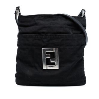 Fendi Tweedehands Zucca Canvas Schoudertas