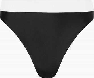 Goldbergh Womens Oceane Bikini Bottom In Black/white