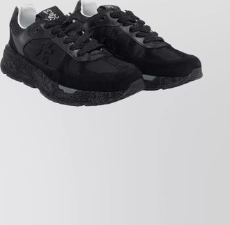 Premiata casual low top sneakers with fabric upper