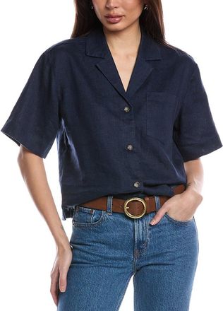 ATM Anthony Thomas Melillo Heavyweight Linen Camp Shirt