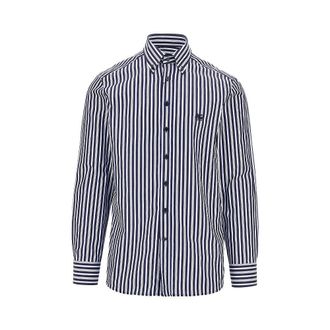 Etro Pegaso logo cotton shirt Man 40