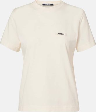Jacquemus T-shirt in jersey di cotone con logo