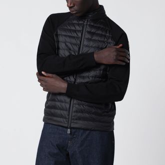 Moncler Cardigan con imbottitura Day-Namic nero