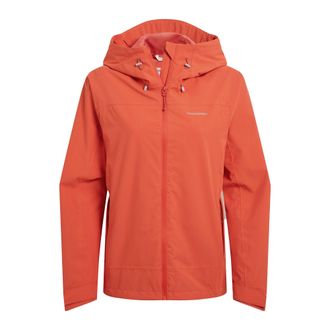 Craghoppers Womens/Ladies Zohra Waterproof Jacket (Grenadine) - Orange - Size 18 UK
