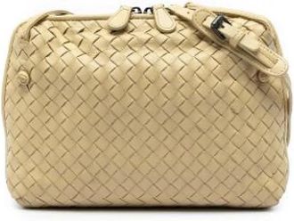 Bottega Veneta Pre-owned Nodini Bag - Dames - Vintage Schoudertas - Geel - ONE Size - Leer - Vintage