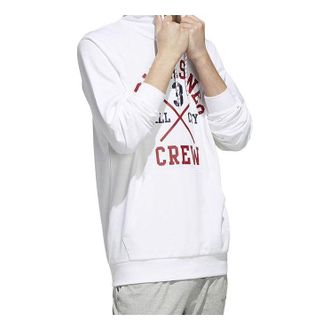 adidas neo M Fav Sv Hdy Printing Pullover White EI6283