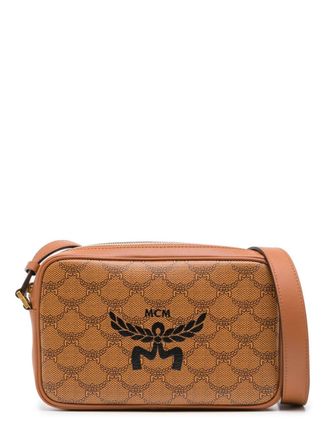 MCM Borsa a tracolla Himmel Lauretos piccola - Marrone