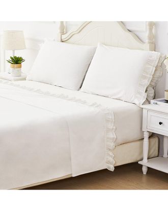 Melange Home M&eacute;lange Home Layered Ruffle Sheet Set