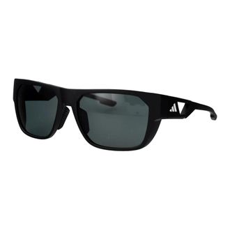 adidas Stijlvolle zonnebril voor zonnige dagen - Heren - Zonnebrillen - Zwart - 57 MM - Accessoires