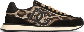 Dolce & Gabbana Brocade Leo Print Sneakers