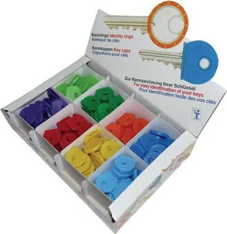 OEM Tapas Para Llaves 200 Piezas En Caja Colores Surtidos Ku