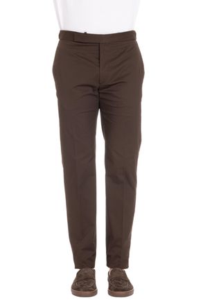Tagliatore Newbros Cotton Satin Trousers