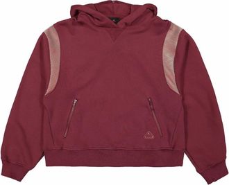 Nike Jordan 23 Engineered Pullover Hoodie - Dames - Sportshirts - Rood - S - Katoen - Fitness