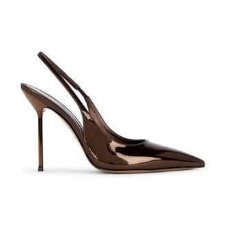 PARIS TEXAS Pumps, female, Brown, Size: 7 1/2 US Lidia Slingback