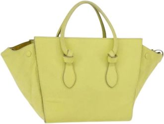 Celine Pre-owned Vintage Handtas - Dames - Vintage Handtas - Geel - ONE Size - Leer - Vintage