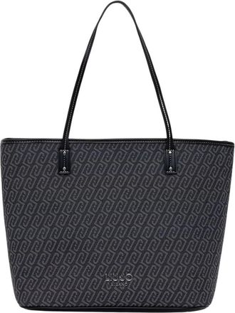 Liu Jo Evrim Shopper - Dames - Tassen - Zwart - Maat: ONE Size Poliester