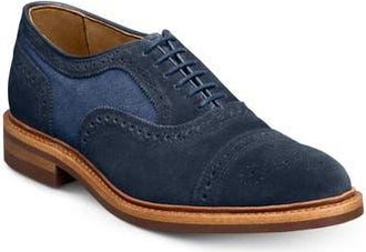 Allen Edmonds Strandmok Cap Toe Oxford in Navy at Nordstrom Rack, Size 11.5