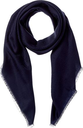Givenchy 4G Square Large Wool & Silk-Blend Scarf