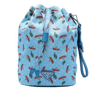 Prada Pre-owned Prada Tessuto Sombrero and Cactus Drawstring Pouch Ladies B0L07OE0NG8PYVBG