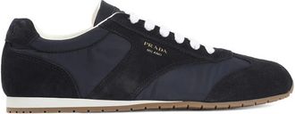 Prada Re-nylon And Suede Sneakers