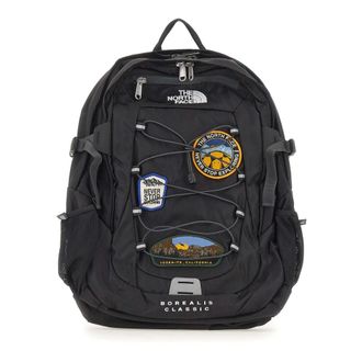 The North Face Borealis Classic Patch Backpack - Sport - Hombre - Negro - ONE SIZE