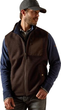 Ariat Mens Millbrae Gilet in Delicioso, Size 2X-Large, by Ariat