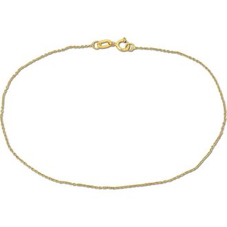 Delmar Curb Link Bracelet in Gold at Nordstrom Rack