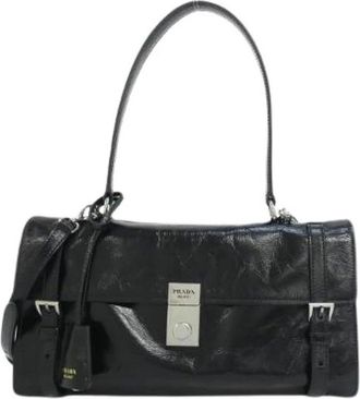 Prada Pre-owned Borsa a spalla Soft LUX - - Pre-owned - Donna - Nero - ONE SIZE