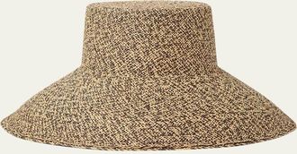 Loro Piana Arya Straw Cloche Hat