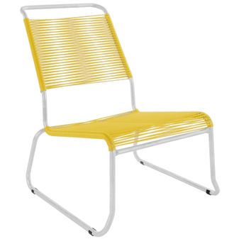 Schubiger M&ouml;bel Spaghetti-Kufen-Lounger-Hochlehner S&auml;ntis