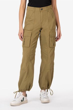 Kut from the Kloth Erika Utility Pant In Olive