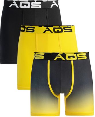 AQS Dnu Aqs Pack Of 3 Ombre Boxer/Trunks