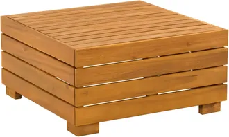 vidaXL Mesa Auxiliar De Jard&iacute;n Madera De Acacia S&oacute;lida Marr&oacute;n Vidaxl