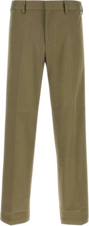 Cellar Door Leone Broek - Heren - Straight fit broeken - Groen - XL - Katoen - Broeken