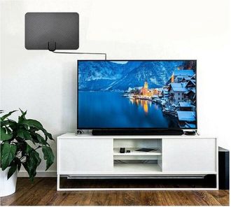 Trade Shop Trade Shop - Antena De Tv Amplificada Terrestre Terrestre Terrestre Terrestre Terrestre 1080p Vhf / Uhf 29db