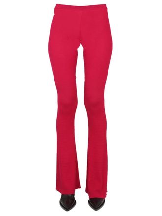 Dsquared2 Fuchsia Flared Flat Front Pant