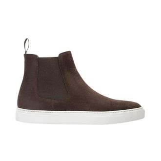 Scarosso Chelsea Boots, male, Brown, Size: 10 1/2 US Tommaso Moro Scamosciato