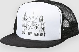 Thrasher X Toy Machine B.T.H. Trucker Cappellino bianco