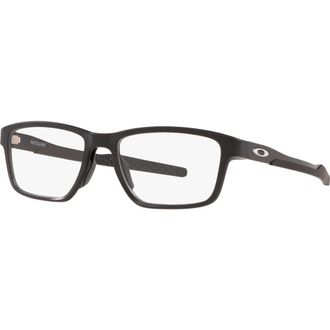 Oakley 55mm Rectangle optical glasses in Black at Nordstrom