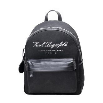 Karl Lagerfeld Hotel Karl Backpack - female - Karl Lagerfeld - Backpacks - Black - ONE SIZE - Bags