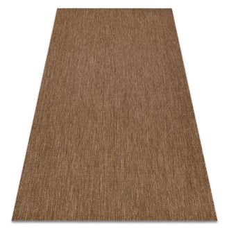 RugsX RugsX Flat Rug in Brown | Size: 160 cm x 230 cm