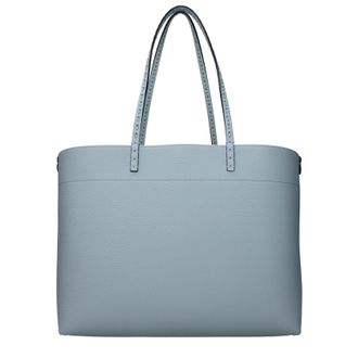 Fendi Damens Umh&auml;ngetaschenrolle Hellblau/T&uuml;rkises Leder