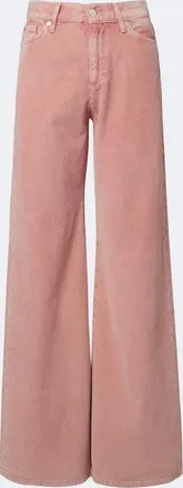 7 For All Mankind Lotta cotton corduroy wide-leg pants