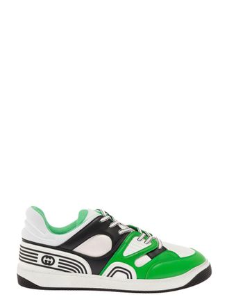 Gucci Green Color Block Sneakers